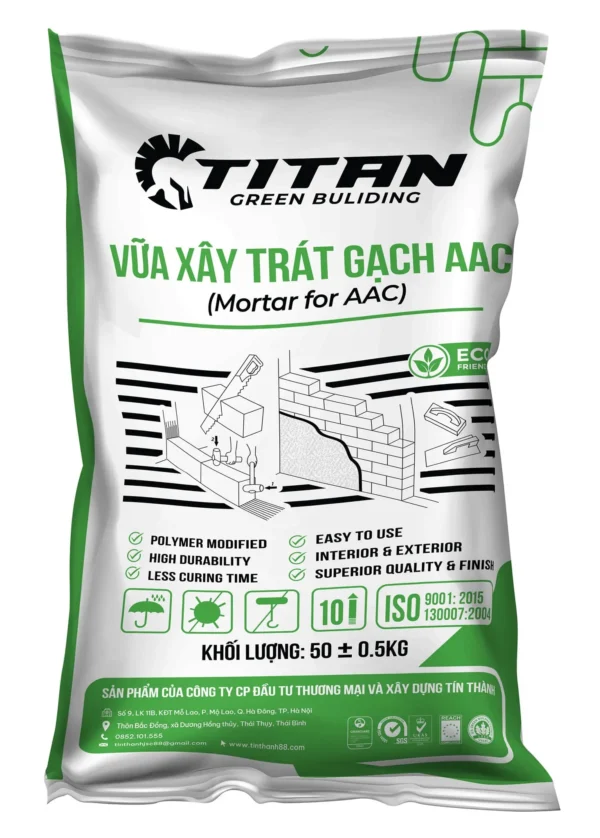 Vữa xây trát gạch nhẹ