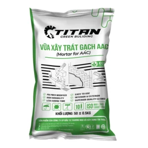 Vữa xây trát gạch nhẹ AAC